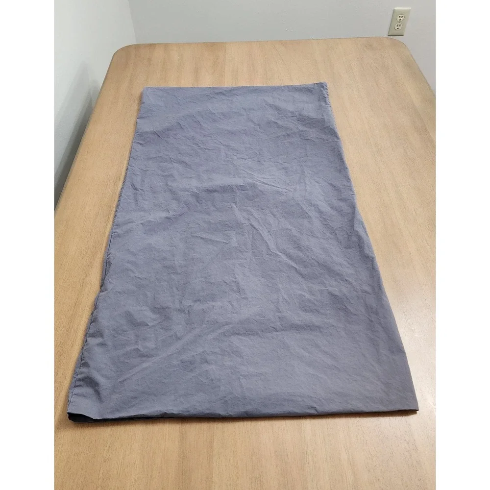 Brooklinen King Size Dark Gray Pair Of Pillowcases 100 % Cotton